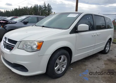 2012 Dodge Grand Caravan Sxt from USA, damaged, VIN 2C4RDGCG0CR274659